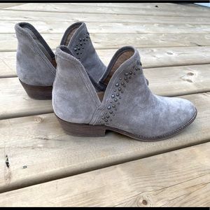 Lucky Brand Cut Out Ankle Boots